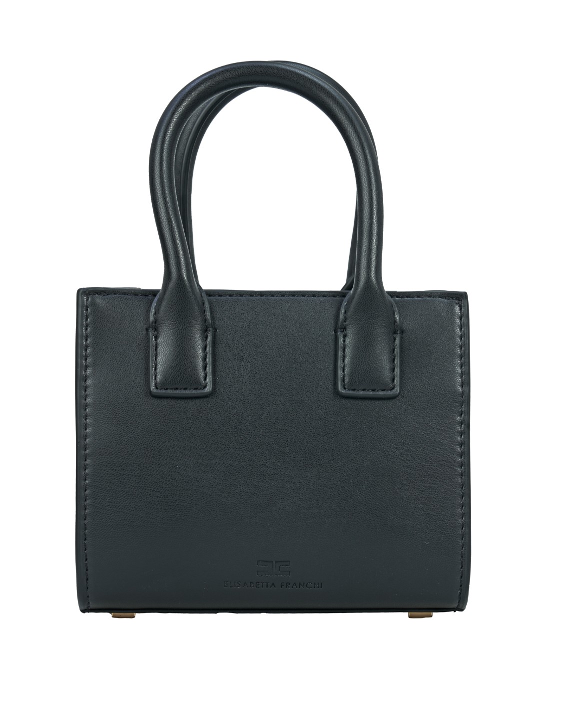 shop ELISABETTA FRANCHI  Borsa: Elisabetta Franchi mini shopper con tracolla.
Mini shopper in materiale sintetico effetto nappa con doppio manico, tracolla staccabile e chiusura a patta interna. 
Accessorio in metallo dorato.
Dimensioni: 16 x 14 x 8 cm.
Composizione: 55% Poliestere 45% Poliuretano.
Fabbricato in Italia.. BS32A37E2-110 number 4166450